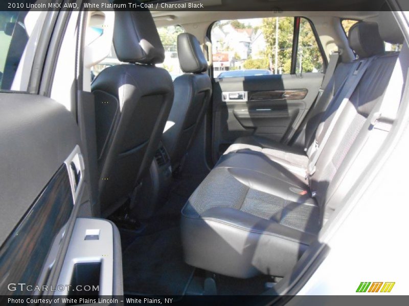 White Platinum Tri-Coat / Charcoal Black 2010 Lincoln MKX AWD