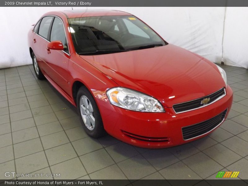 Victory Red / Ebony 2009 Chevrolet Impala LT
