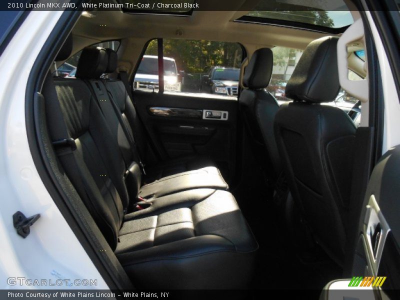 White Platinum Tri-Coat / Charcoal Black 2010 Lincoln MKX AWD