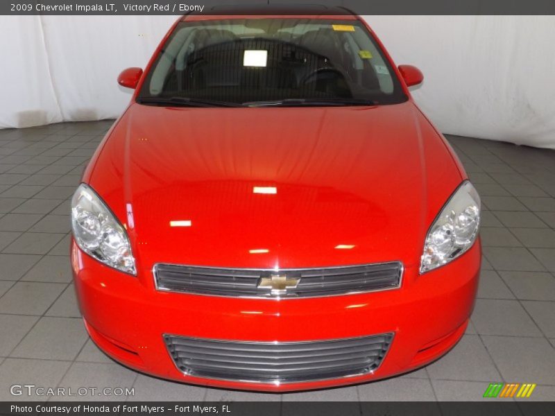 Victory Red / Ebony 2009 Chevrolet Impala LT