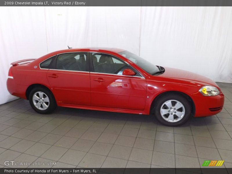 Victory Red / Ebony 2009 Chevrolet Impala LT