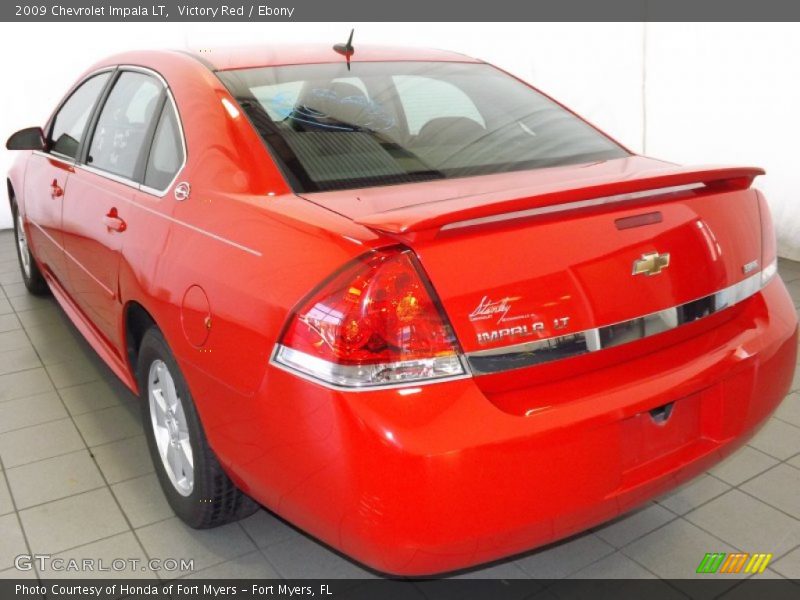 Victory Red / Ebony 2009 Chevrolet Impala LT