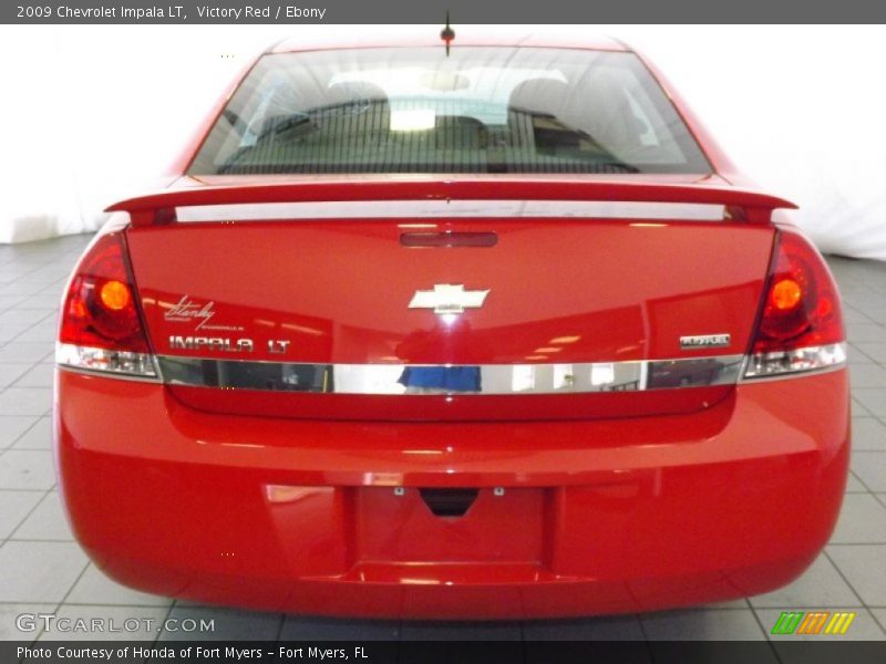 Victory Red / Ebony 2009 Chevrolet Impala LT