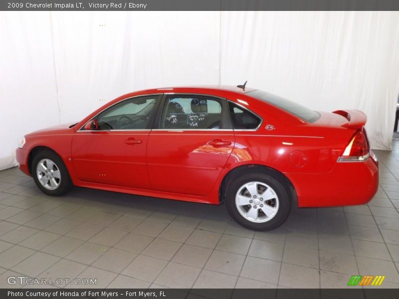 Victory Red / Ebony 2009 Chevrolet Impala LT