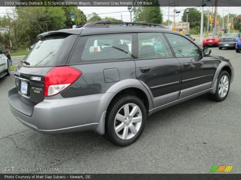 Diamond Gray Metallic / Off Black 2009 Subaru Outback 2.5i Special Edition Wagon