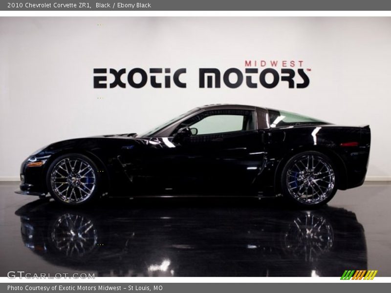 Black / Ebony Black 2010 Chevrolet Corvette ZR1