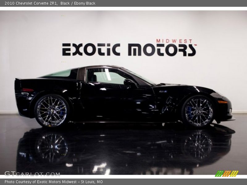 Black / Ebony Black 2010 Chevrolet Corvette ZR1