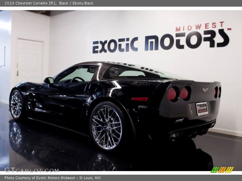 Black / Ebony Black 2010 Chevrolet Corvette ZR1