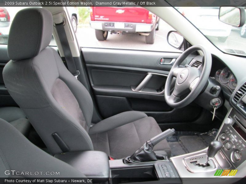 Diamond Gray Metallic / Off Black 2009 Subaru Outback 2.5i Special Edition Wagon