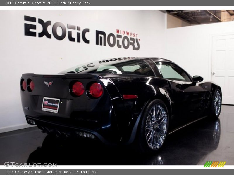Black / Ebony Black 2010 Chevrolet Corvette ZR1