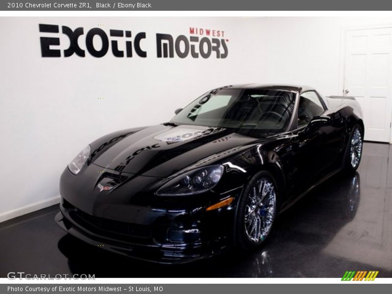 Black / Ebony Black 2010 Chevrolet Corvette ZR1