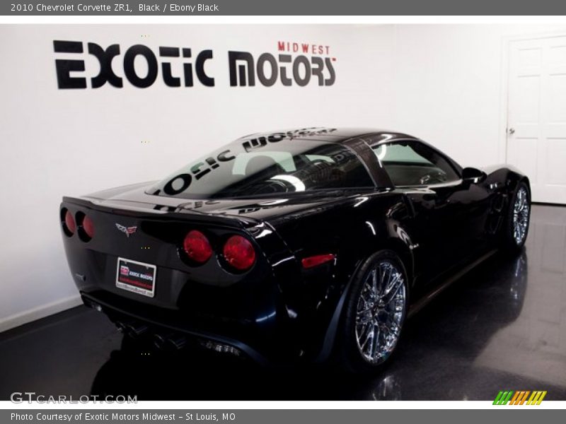 Black / Ebony Black 2010 Chevrolet Corvette ZR1