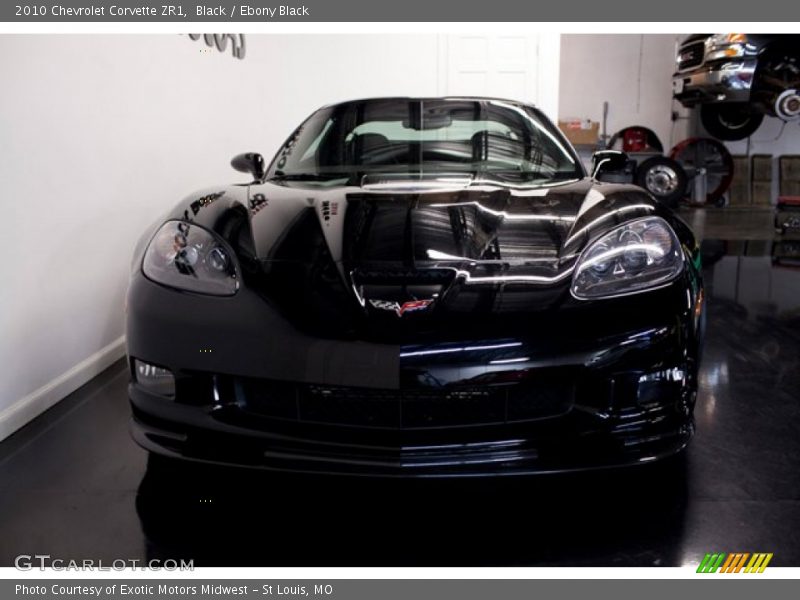 Black / Ebony Black 2010 Chevrolet Corvette ZR1
