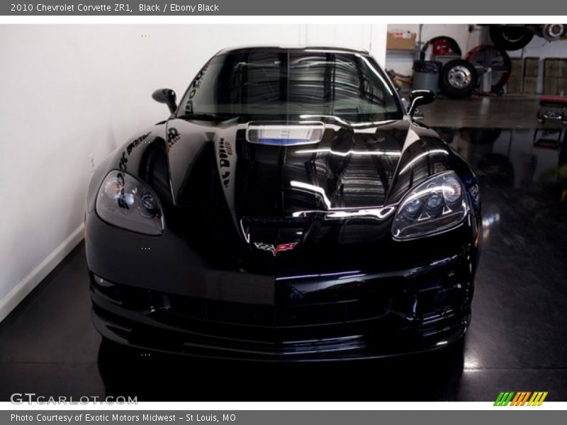 Black / Ebony Black 2010 Chevrolet Corvette ZR1