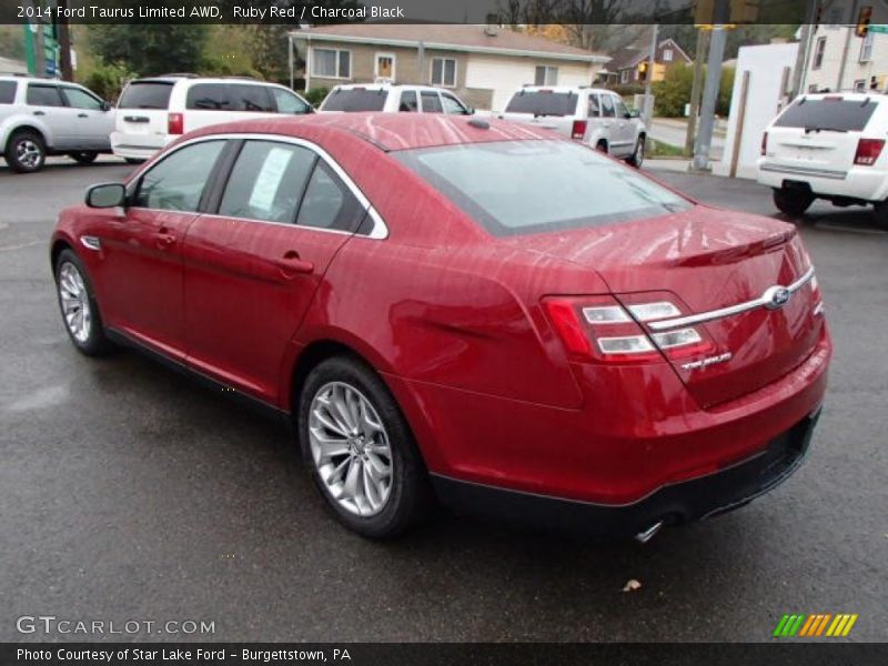  2014 Taurus Limited AWD Ruby Red