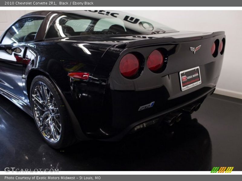 Black / Ebony Black 2010 Chevrolet Corvette ZR1