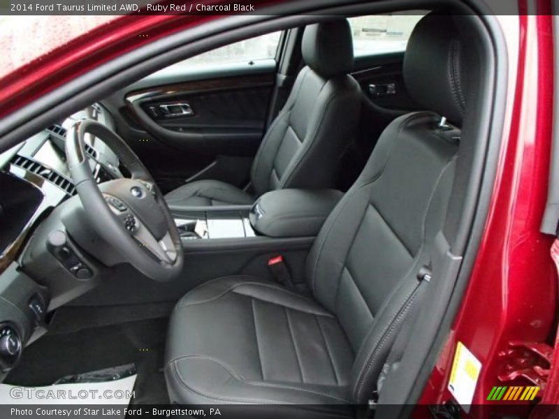 Front Seat of 2014 Taurus Limited AWD