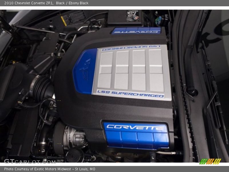  2010 Corvette ZR1 Engine - 6.2 Liter Supercharged OHV 16-Valve LS9 V8