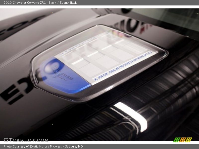 Black / Ebony Black 2010 Chevrolet Corvette ZR1