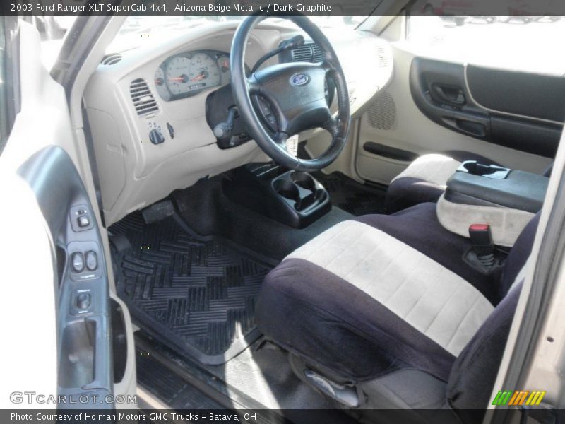 Arizona Beige Metallic / Dark Graphite 2003 Ford Ranger XLT SuperCab 4x4