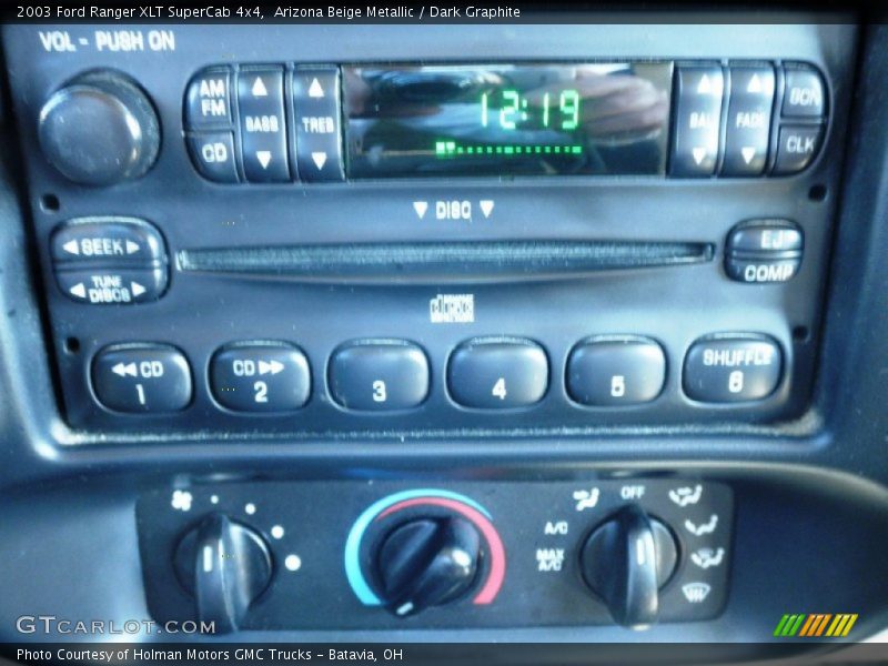 Arizona Beige Metallic / Dark Graphite 2003 Ford Ranger XLT SuperCab 4x4