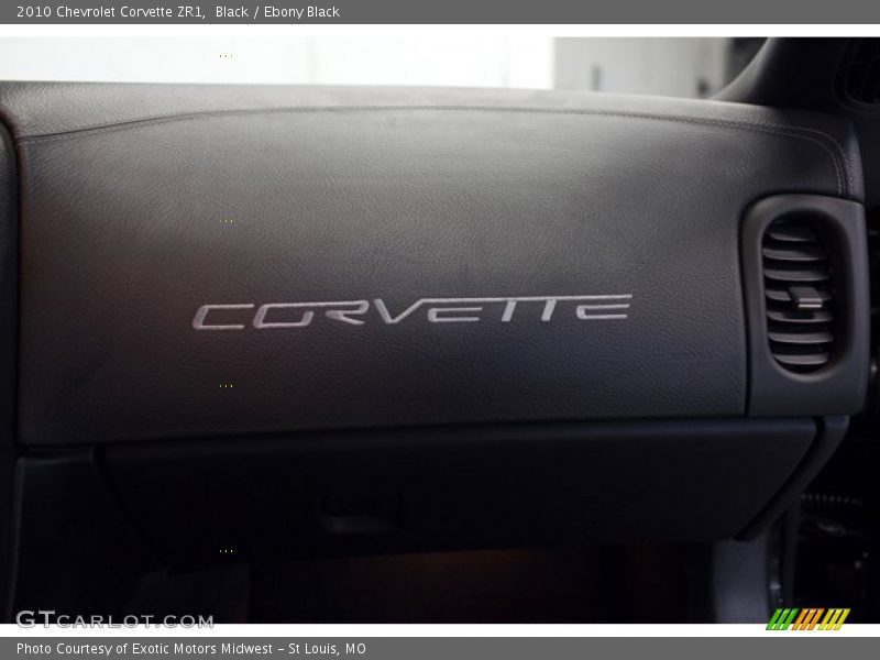 Black / Ebony Black 2010 Chevrolet Corvette ZR1