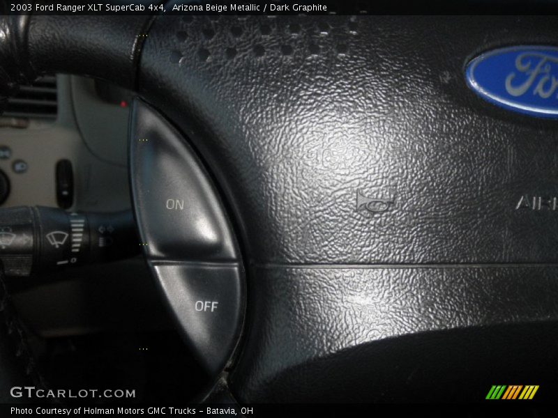 Arizona Beige Metallic / Dark Graphite 2003 Ford Ranger XLT SuperCab 4x4