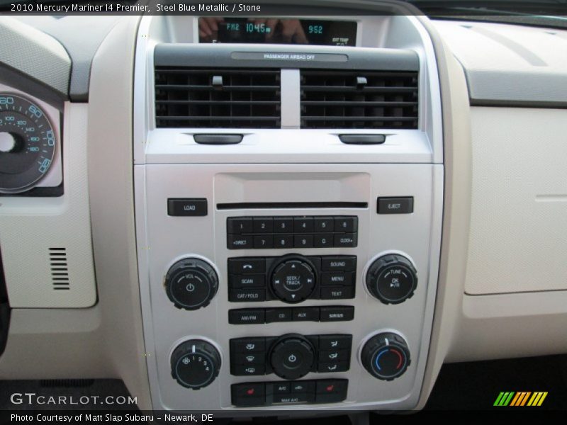 Steel Blue Metallic / Stone 2010 Mercury Mariner I4 Premier