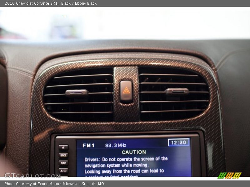 Black / Ebony Black 2010 Chevrolet Corvette ZR1
