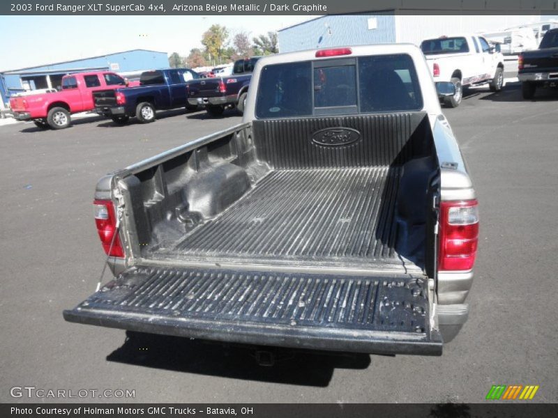 Arizona Beige Metallic / Dark Graphite 2003 Ford Ranger XLT SuperCab 4x4