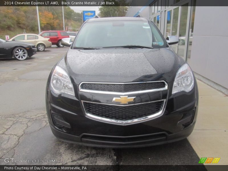 Black Granite Metallic / Jet Black 2014 Chevrolet Equinox LT AWD