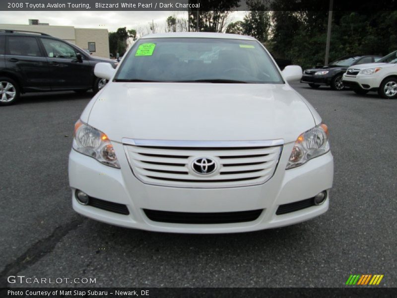 Blizzard White Pearl / Dark Charcoal 2008 Toyota Avalon Touring