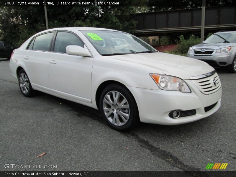 Blizzard White Pearl / Dark Charcoal 2008 Toyota Avalon Touring