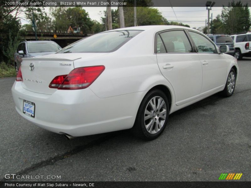 Blizzard White Pearl / Dark Charcoal 2008 Toyota Avalon Touring