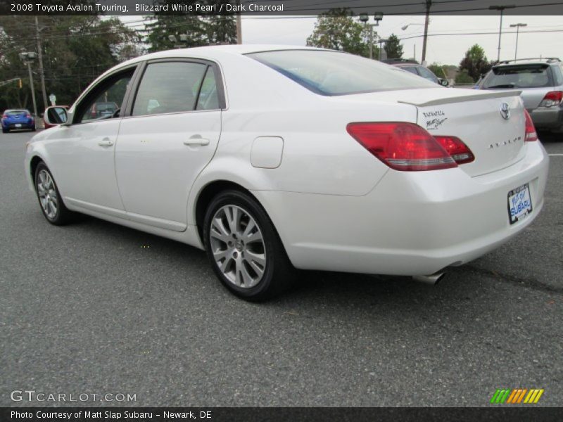 Blizzard White Pearl / Dark Charcoal 2008 Toyota Avalon Touring