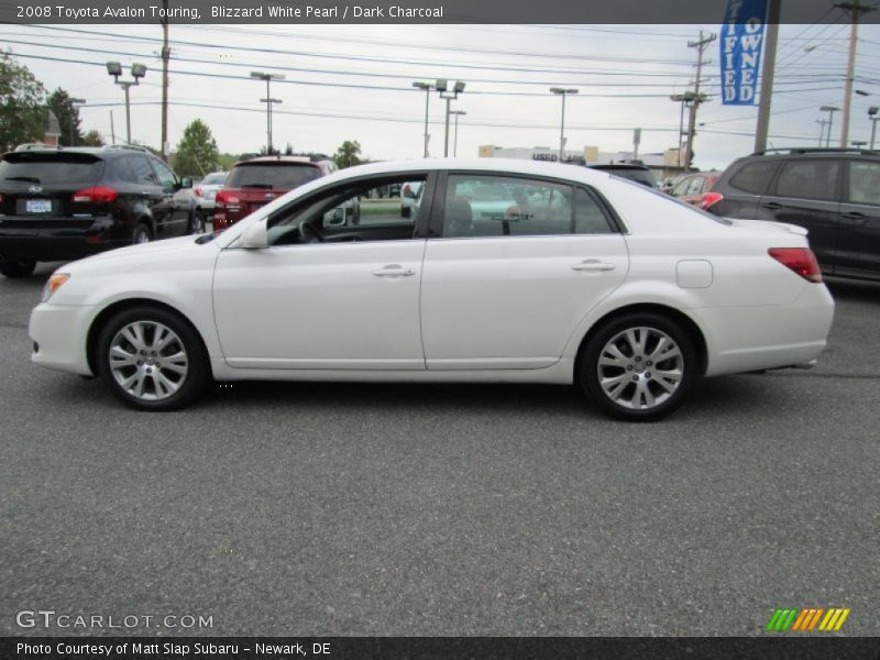 Blizzard White Pearl / Dark Charcoal 2008 Toyota Avalon Touring