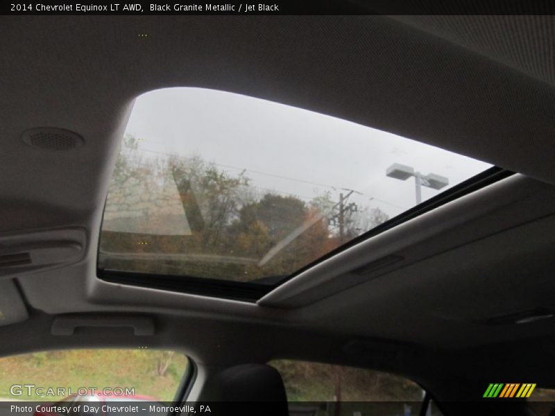 Black Granite Metallic / Jet Black 2014 Chevrolet Equinox LT AWD