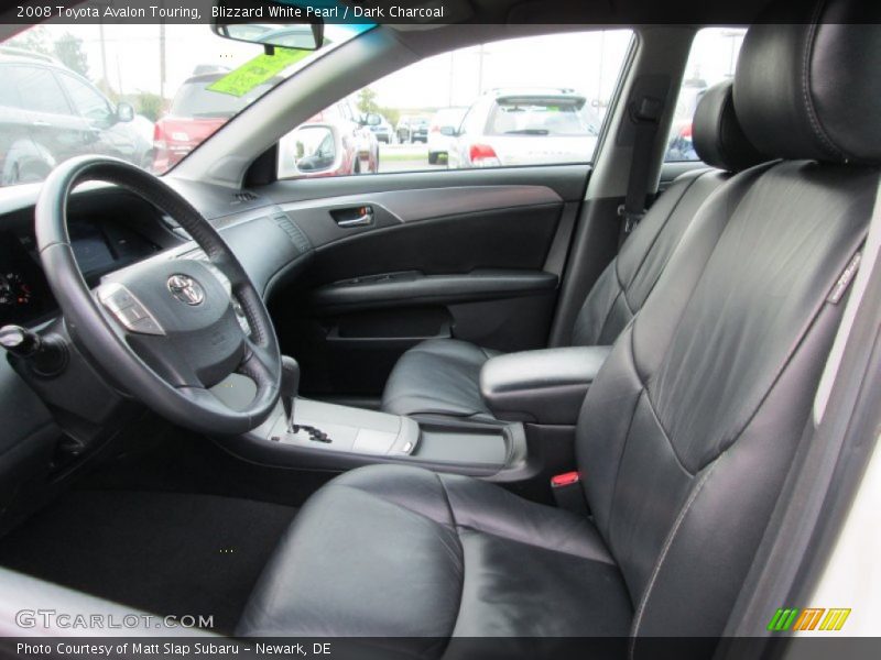Blizzard White Pearl / Dark Charcoal 2008 Toyota Avalon Touring