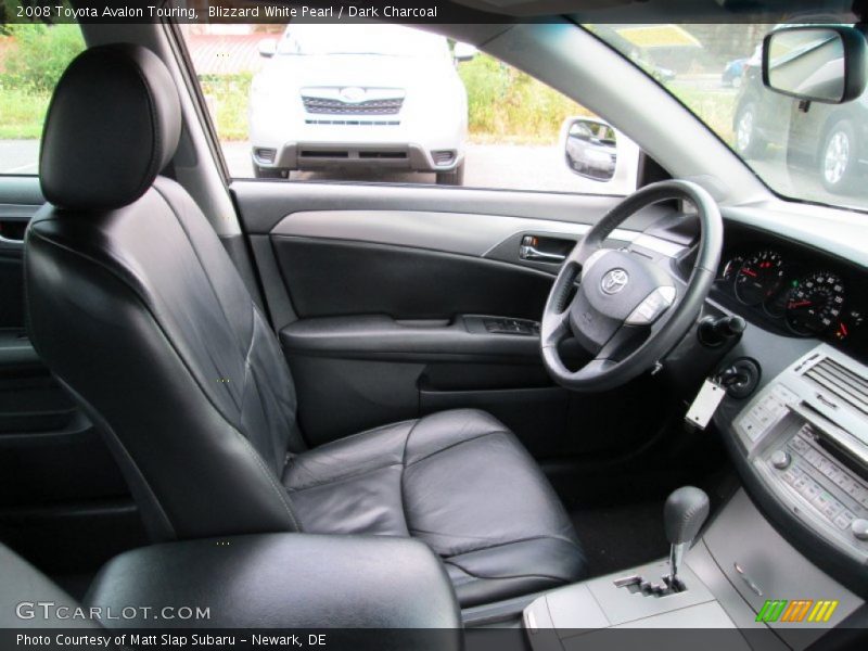 Blizzard White Pearl / Dark Charcoal 2008 Toyota Avalon Touring