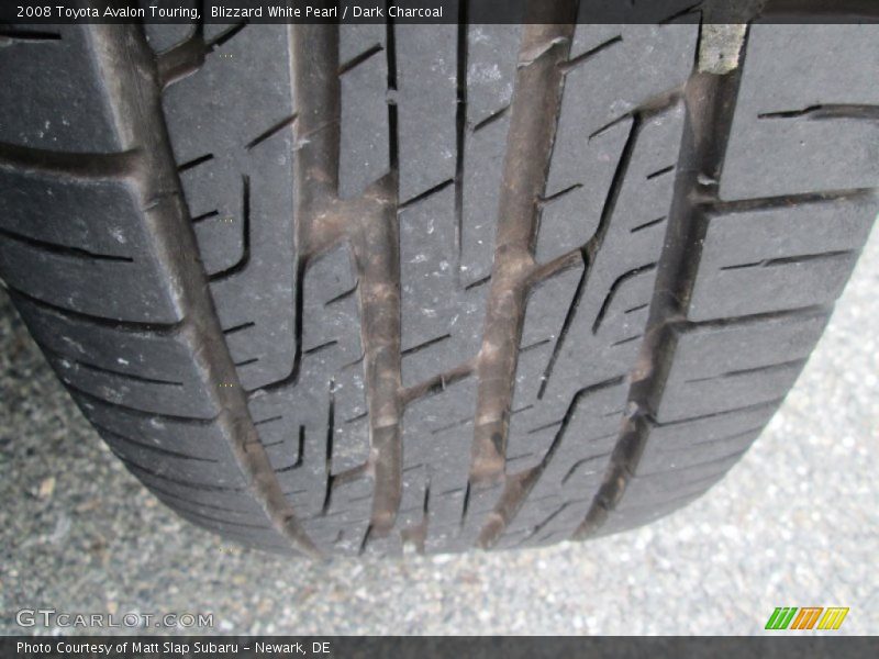 Blizzard White Pearl / Dark Charcoal 2008 Toyota Avalon Touring