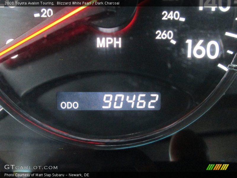 Blizzard White Pearl / Dark Charcoal 2008 Toyota Avalon Touring