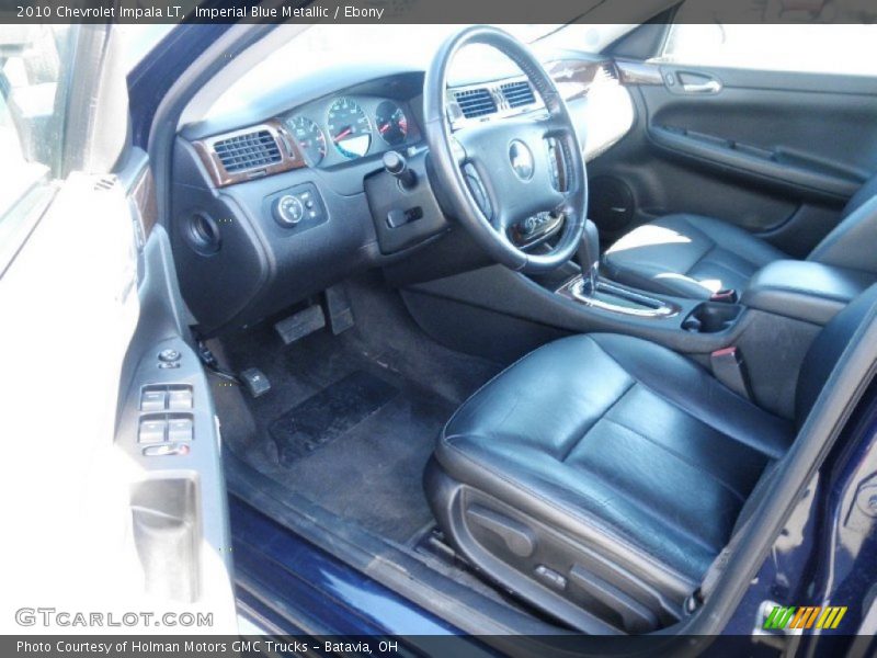 Imperial Blue Metallic / Ebony 2010 Chevrolet Impala LT