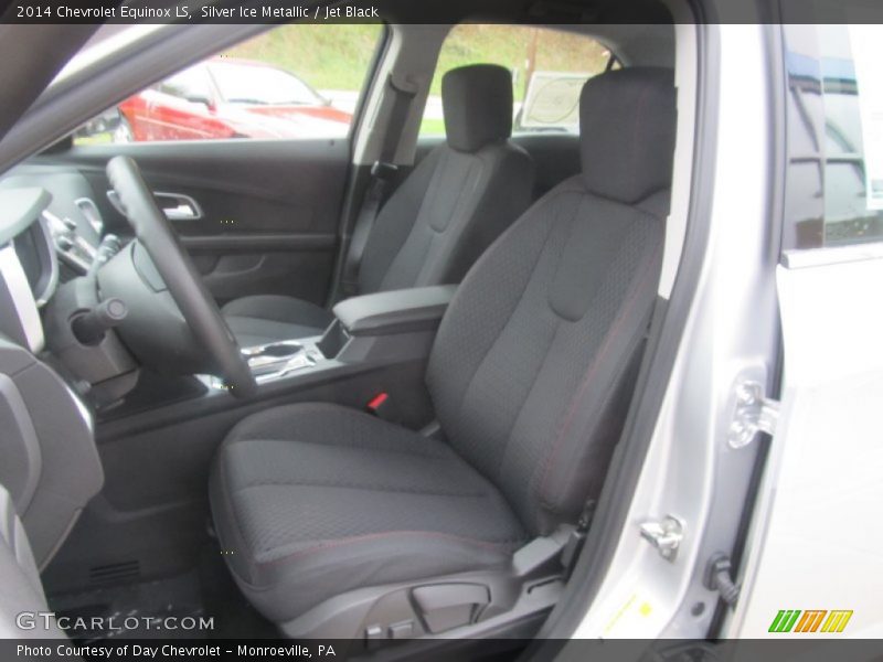 Silver Ice Metallic / Jet Black 2014 Chevrolet Equinox LS