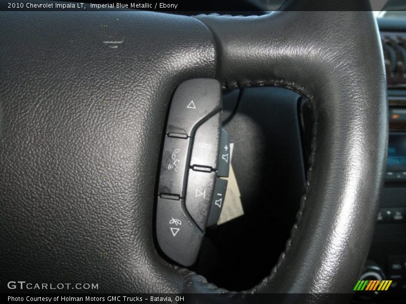 Imperial Blue Metallic / Ebony 2010 Chevrolet Impala LT