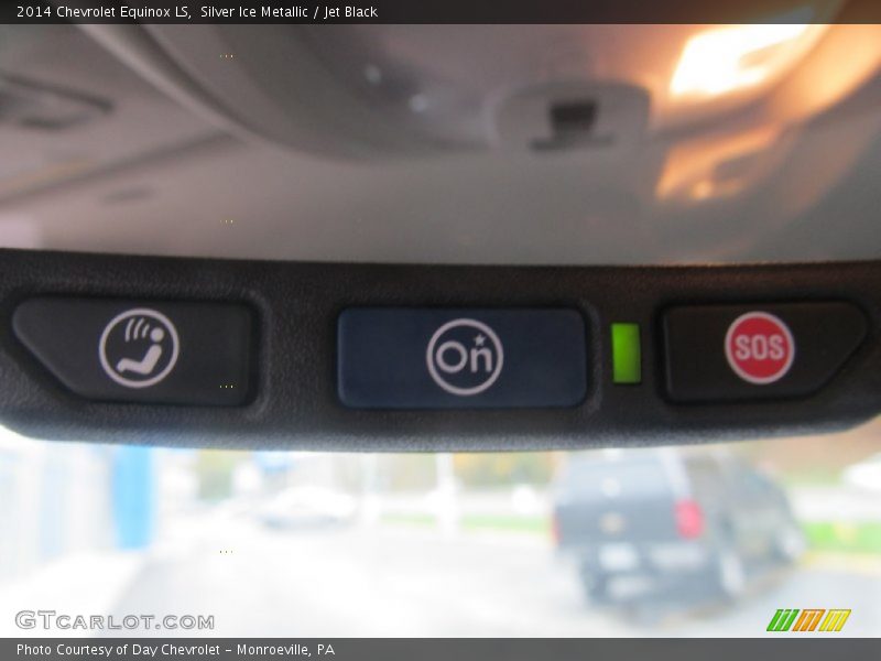 Silver Ice Metallic / Jet Black 2014 Chevrolet Equinox LS