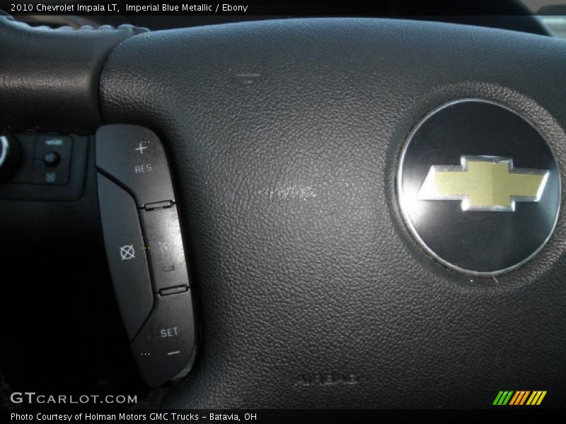 Imperial Blue Metallic / Ebony 2010 Chevrolet Impala LT