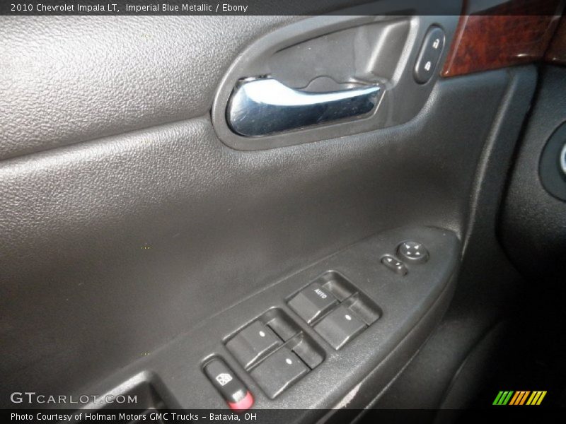 Imperial Blue Metallic / Ebony 2010 Chevrolet Impala LT