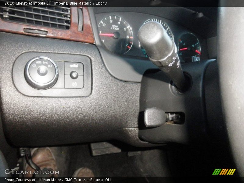 Imperial Blue Metallic / Ebony 2010 Chevrolet Impala LT