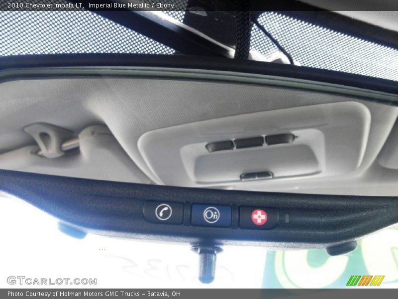 Imperial Blue Metallic / Ebony 2010 Chevrolet Impala LT