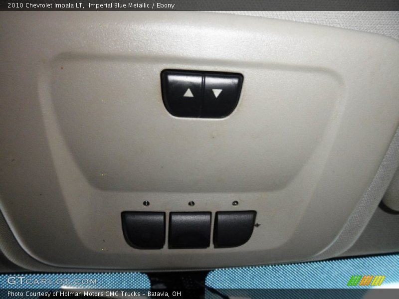 Imperial Blue Metallic / Ebony 2010 Chevrolet Impala LT